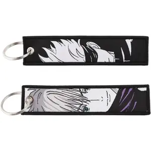 Satoru Gojo Jujutsu Kaisen Anime Manga Keychain Key Tag Chain Fob Ring