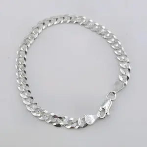 Silver Bracelet Size 7 - Simple Silver Bracelet as Described