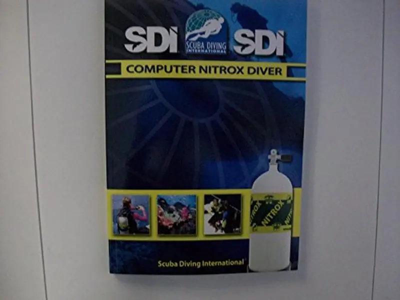 USED Book - SDI Easy Nitrox Diving by Scuba Diving International (Paperback) - english
