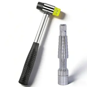 Professional Ring Stretcher Tool Kit With Rubber Mallet  Ring Expander for Resizing &JewelryRepair