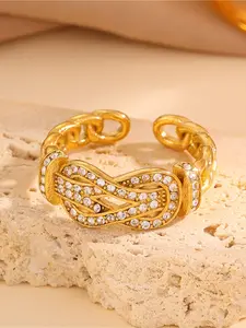 1 elegant and stylish large hollow link bracelet, made of 304 stainless steel material, suitable for daily use, vacations, parties, birthday gifts, Thanksgiving gifts