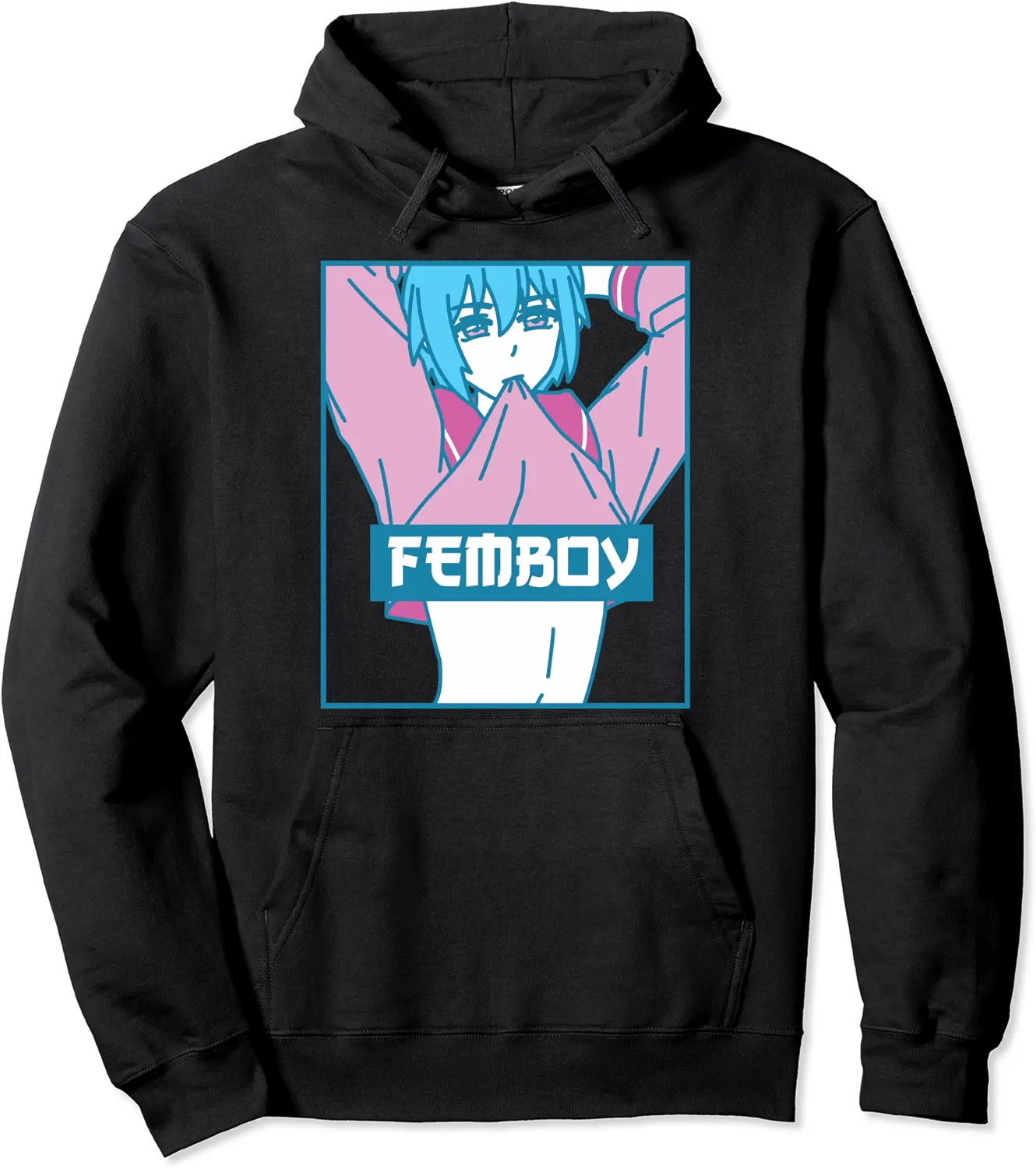 Femboy Aesthetic Pastel Gay Yaoi Anime Boy Crossdressing Pullover Hoodie - Ashleyan Shop 65B08Z6WJ137
