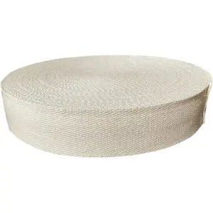 1 Inch Natural Heavy Cotton Webbing 10 Yards for Bags Backpack Straps Belts Tote Bag Handles Pet Collars Fabric Purse Making Crafts DIY Sewing Supplies