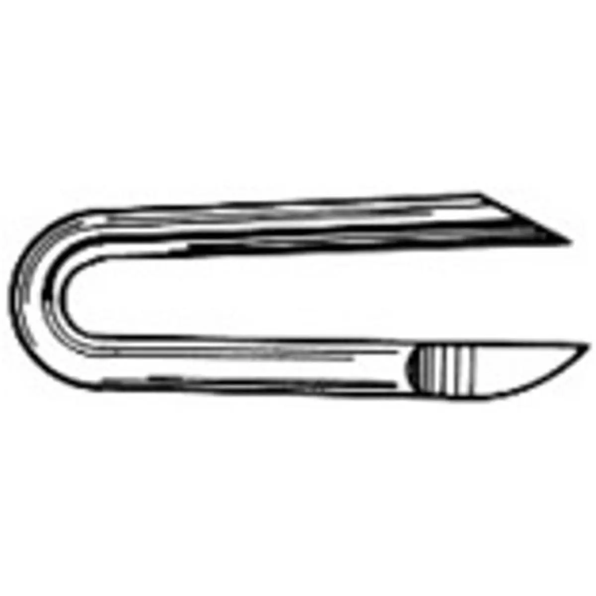 Mazeland 143050114 Fence Staple - 1.25 in. Brt Barbed
