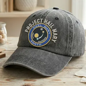 Project Hail Mary Embroidered Hat Sci Fi Space Camo Snapback Lake of the Woods Canada Moose Country Vintage Adjustable One Size Fits Most