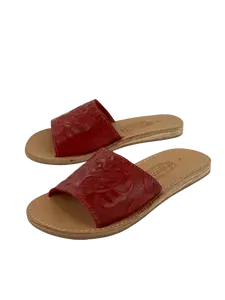 Women's Sandra Single Printed Rose Slides Huarache