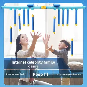 Children Hand-Eye Coordination Game Grab Stick Parent-Child Interactive Toy Fast Hand Speed Challenge Kindergarten Indoor Outdoor Game