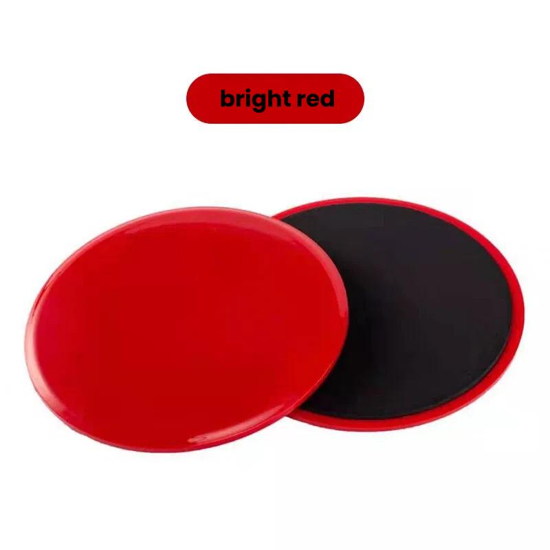 Fitness Gliding Discs Core Sliders, Dual Sided Sliding Disc Accessories For Yoga Pilates Sports Training, Multi Color Optional 1 Set (2 Pcs)