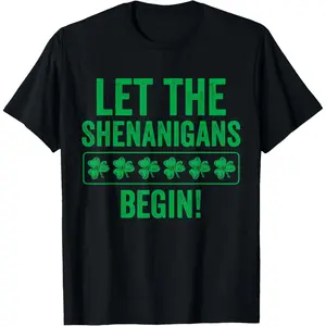 Shamrock Skull Irish T-Shirt – St. Patrick’s Day Unisex Crewneck Tee