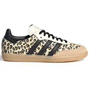 Adidas Samba OG Beige Cheetah Print Sneaker - Authentic Original Cream Animal Print Fashion Sneaker for Girls & Women cute shoe Youth, Footwear, Trainer leisure shoe