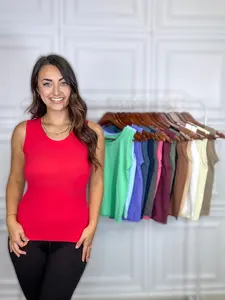 Seamless High-Low Reversible Tank - Multiple Colors