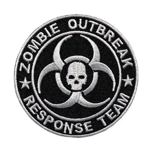 Zombie Outbreak Response Team Patch (Iron on sew on - MZ8)