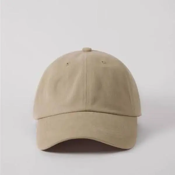 Classic Beige Baseball Cap – Unisex Adjustable Casual Hat