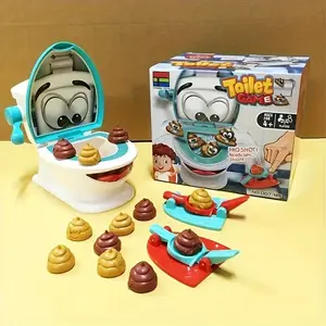 Funny Poop Shooting Game – Hilarious Tabletop Prank Toy for Family, Office & Party Fun, Stress-Relief Interactive Game for Kids & Adults