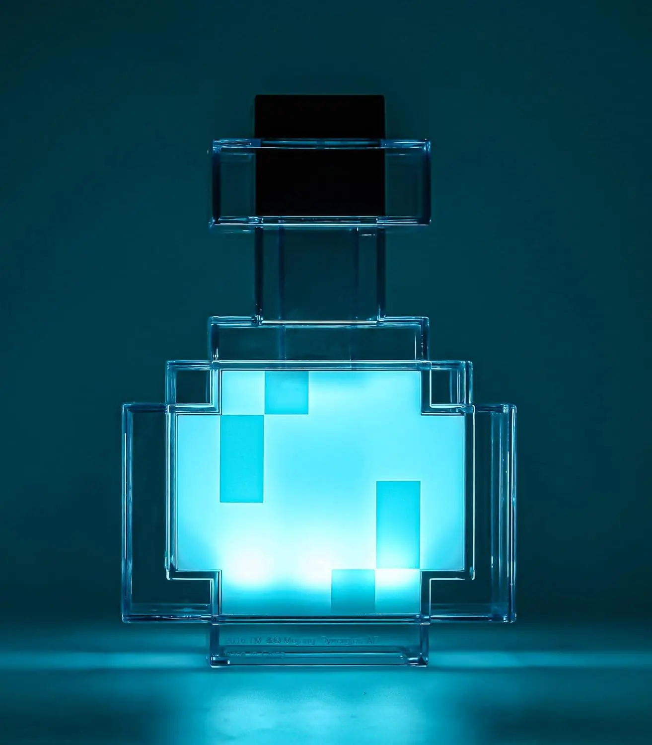 Pixel Potion Glow Lamp - 8-Color Interactive RGB Night Light, USB Rechargeable Specialty Decor Lamp for Kids, Home Bedroom Gaming Setup