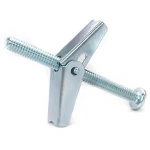 cSeao Pack /" Heavy Duty Drywall Toggle Bolts Anchors with " / Screws for Hanging TV, Ceiling Lights, Curtain