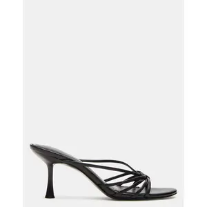 Steve Madden EDNA BLACK LEATHER Steve Madden EDNA BLACK LEATHER