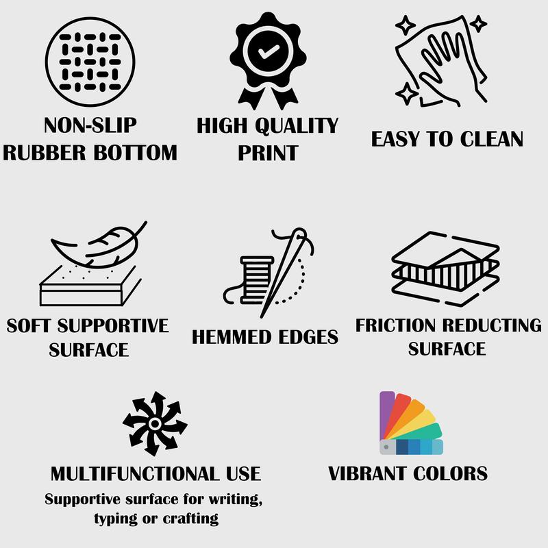 Bape Camo Mouse Pad, Blue Camouflage Desk Mat, Stylish Gaming Mouse Pad