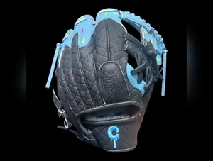 Custom Youth Ice Cream Series Cowhide Soft Baby Blue Black 11.5” I-Web Baseball Glove