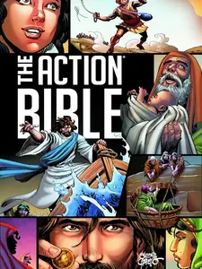 The Action Bible: God's Redemptive Story (Action Bible Series) Hardcover