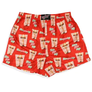 A Christmas Story Boxers Men's Fra-Gee-Lay Leg Lamp Design Adult Underwear