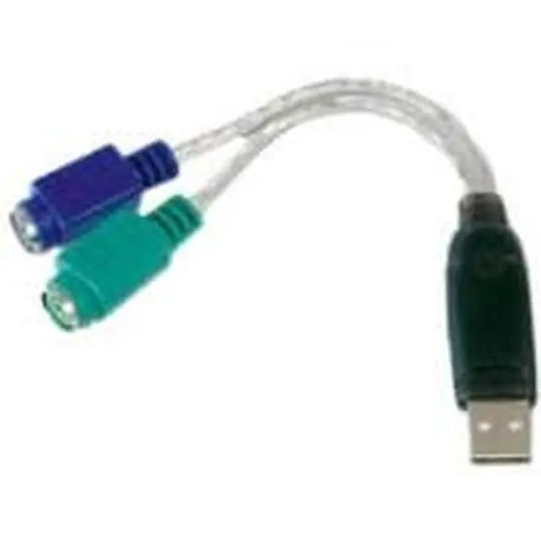Add On Accessories USB2PS2 Usb to Ps - 2 Keyboard And Mouse Adapter