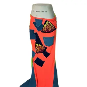 Vibrant Patchwork Skirt