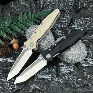G10 Handle Folding Knife  Hunting Camping Tactical  Self-defense High Hardness EDC  Pocket Knife outdoor utility