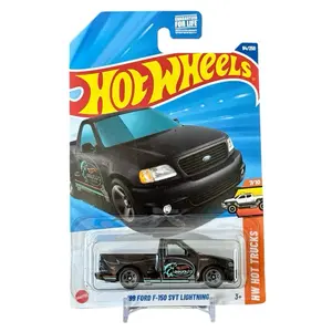 Hot Wheels ‘99 Ford F-150 SVT Lightning HW Hot Trucks Black 1:64 Diecast restock