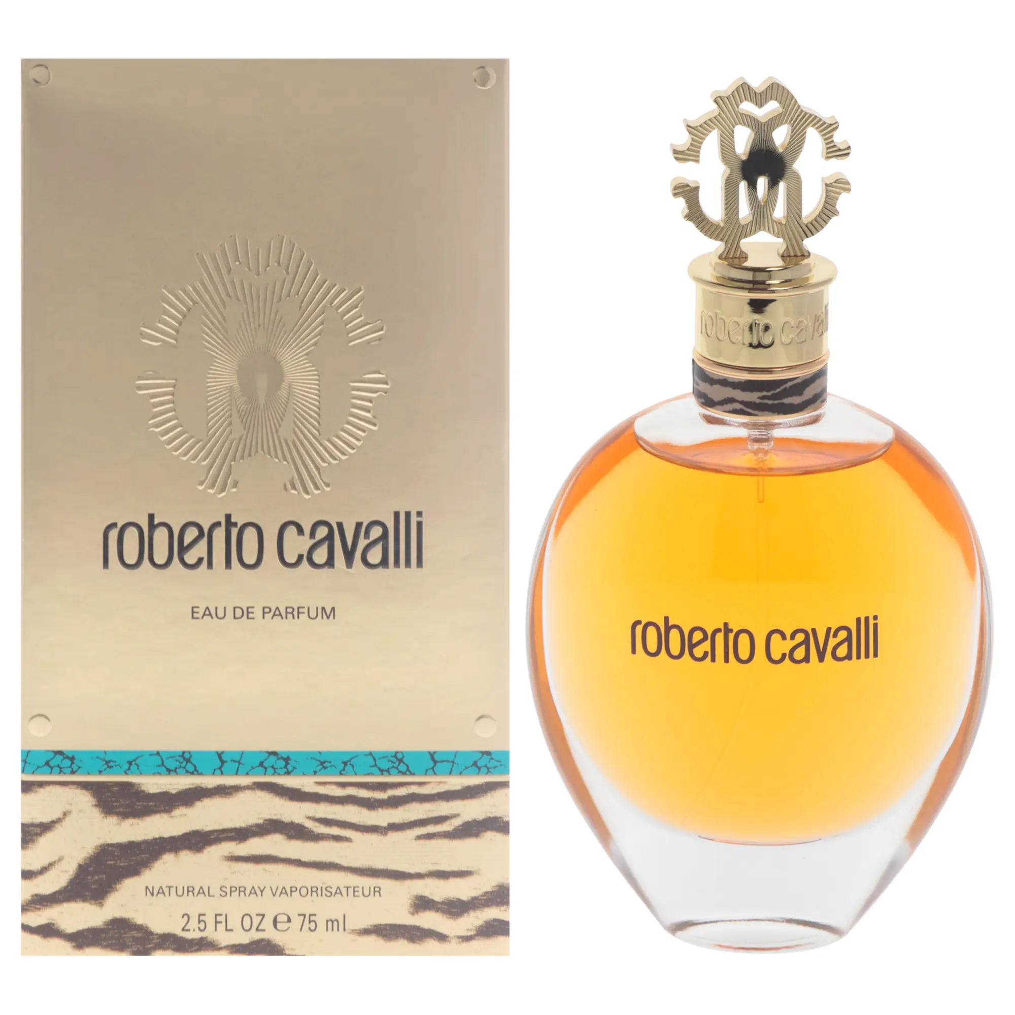 Roberto Cavalli Eau de Parfum for Women, Elegant and Luxurious Natural Spray Fragrance, 2.5 fl oz / 75ml, Luxury Brand