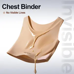 JANEST Seamless Padded Bra Super Flat Minimizer Bra Breathable Comfortable Daily Sportswear Top For Yoga Woman Wireless Bralette Underwear Outdoor Cloth Sports Bra - Activewear