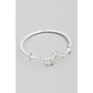 Multi Star Delicate Ring (Silver)