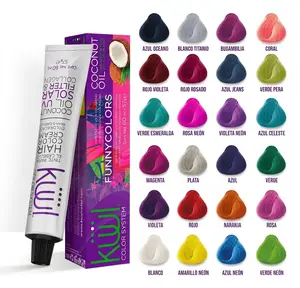 Kuul Funny Color Hair Dye - Tintes Fantasía | Vibrante Tonos Para El Cabello