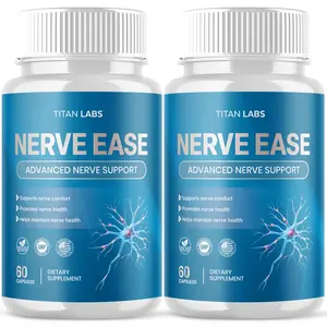 (2 Pack) Nerve Ease Nootropic Nerve Support Max Supplement NerveEase 120 Capsule