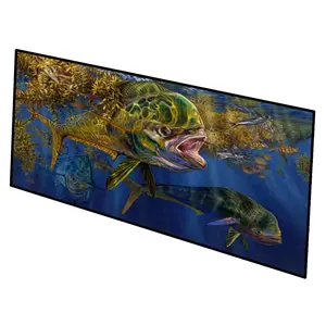 Carolines Treasures  28 x 58 in. Seaweed Salad Mahi Indoor or Outdoor Runner Mat