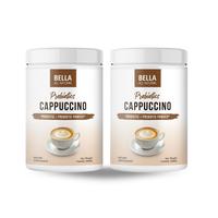 2 Pack Bella All Natural Probiotics Cappuccino