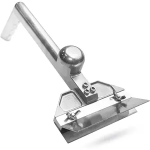 Professional Heavy Duty Grill Scraper for Flat Tops with Stainless Steel Scraper , Flat Top Scraper for Griddle with   Handle, Ideal for Griddle, Outdoor Grill Cleaning
