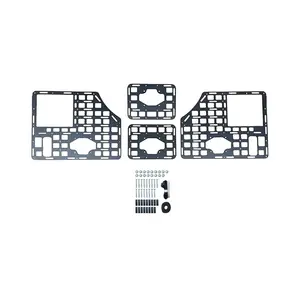 Side bed panel for 2015–2025 Ford F-150; side MOLLE panel; 5.5 ft truck bed panel; rear cargo storage shelf for 2024 Ford F-150 accessories