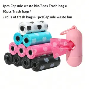Disposable Diaper Bag, 1 Set Disposable Diaper Bag with Dispenser, Portable Baby Diaper Bag, Home Organizer for Travel, Outdoor, Travel Diaper Tote, Essentials
