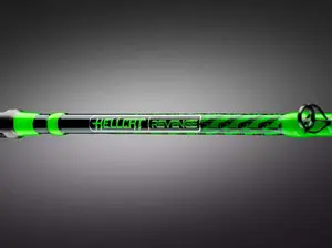 Green Hellcat Revenge Rod Series | World's Leading Fishing Rods for Freshwater, Saltwater & for Trophy Fish Size - Rubber-Silicone Grips for Unmatched Performance & Unmatched Quality