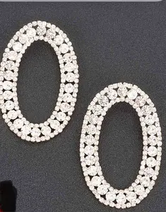 Big Girl Energy Oval Earrings