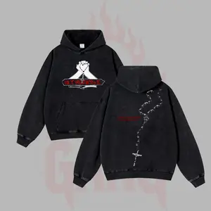 Retro Limited My Chemical Romance The Ghost of You Metal Washed T-shirt Hoodie Unisex Oversize Rock Band Cotton Hoodie Gift For Rock Music Lovers Grunge Y2K Outfits Vintage 90s Graphic Hoodie Graphic Streetwear