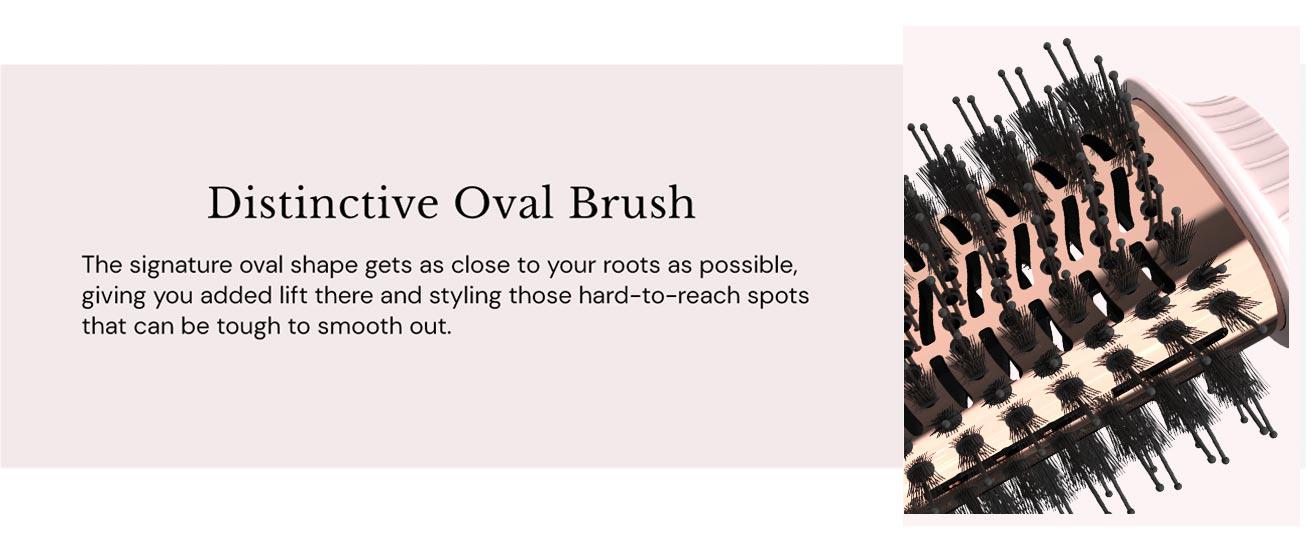 Hair Blow Dryer Brush - Blowout Hot Air Brush, One Step Volumizer, Upgraded Oval Barrel Roller Curling Styler, 3X Faster Drying, Straightener Curling in One