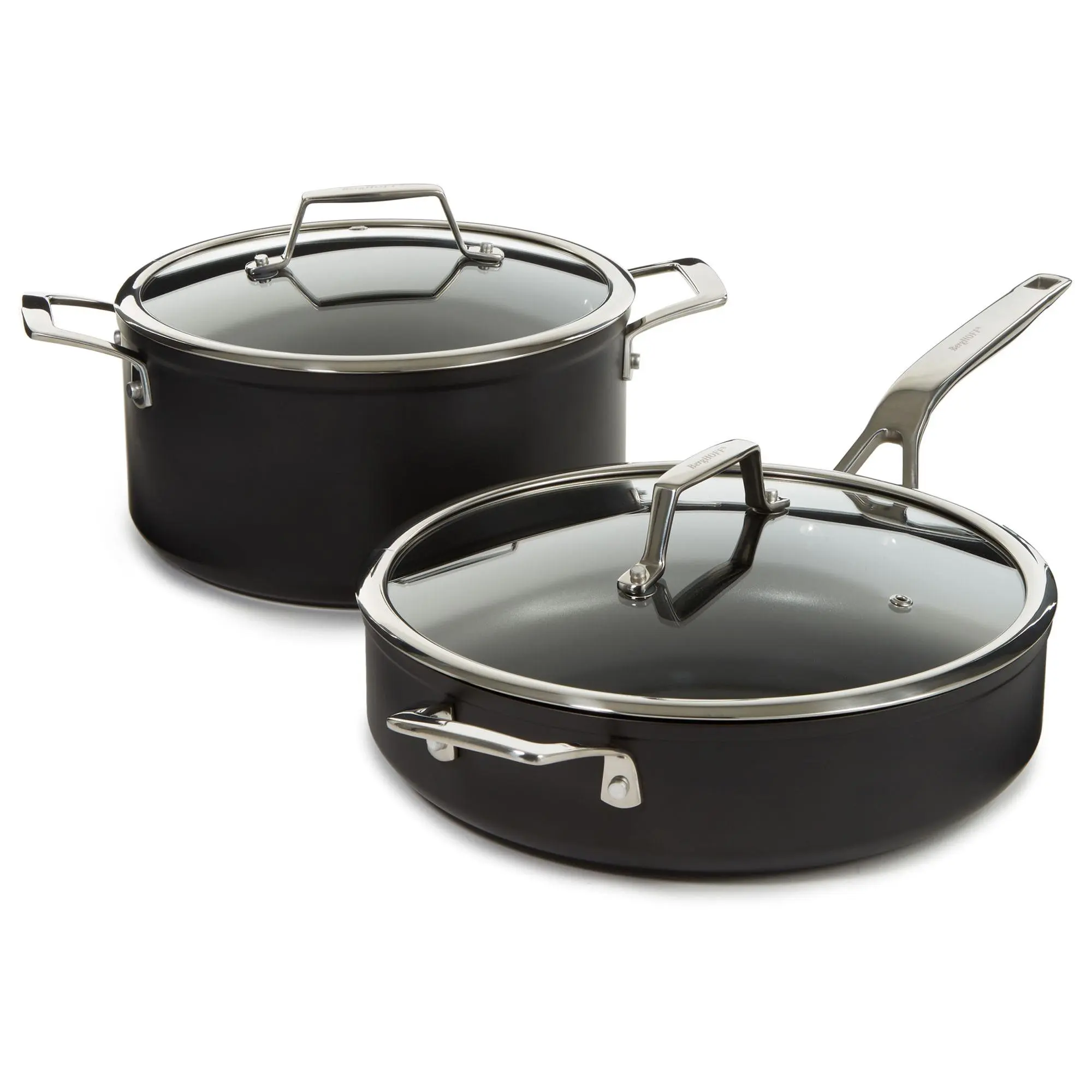 BergHOFF Essentials 4Pc Nonstick Hard AnodizedSimmer Set