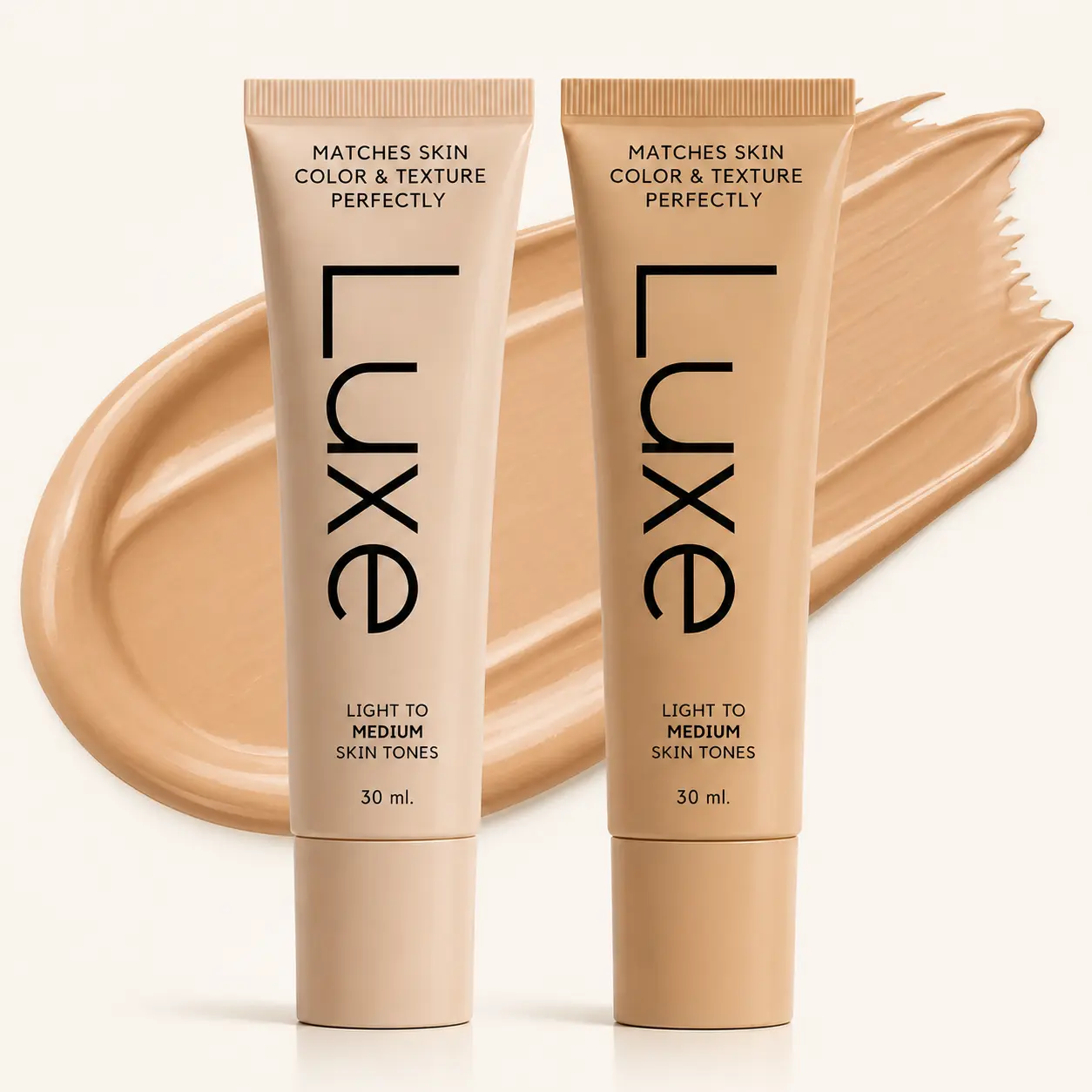 Color-Changing Liquid Foundation, Lightweight Hydrating Formula with Tone-Adapting Color, Buildable Light-to-Medium Coverage, Natural Finish, Light-to-Medium and Medium-to-Deep Shades, 30 mL