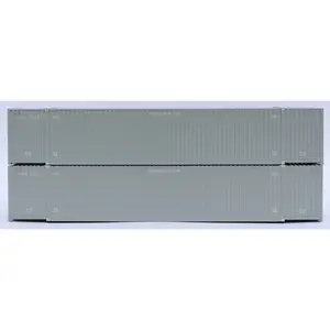 Jacksonville Terminal Company 537012 MILESTONE 53' HIGH CUBE 8-55-8 corrugated containers with Magnetic system. JTC # 537012, N Scale