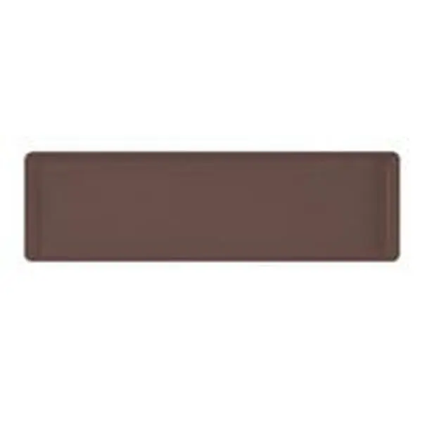 212 MAIN Brown 36 in. Countryside Flower Box Tray - Country Look Deck Guard with Surface Protection for Decks and Patios