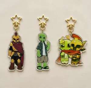 SFAWTDS Keychains Fan Merch [Searching for a world that doesn't exist], durable, perfect for attaching to bags, keys, or as a gift.
