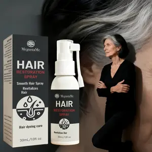 MegustaMe Hair Restoration Spray: Embrace Aging Gracefully, One Spray at a Time