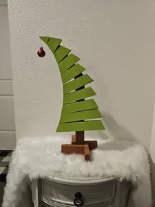Handcrafted Grinch Tree